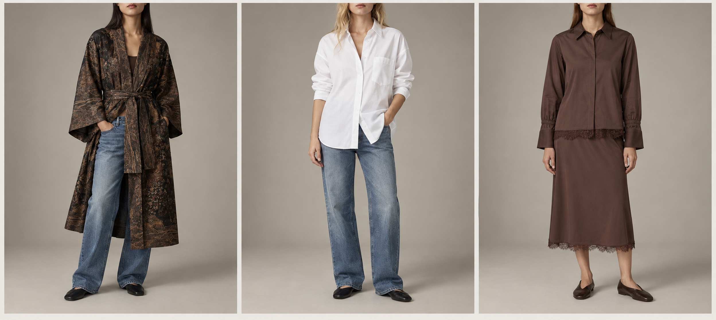 Three top-selling blouses in Germany.
